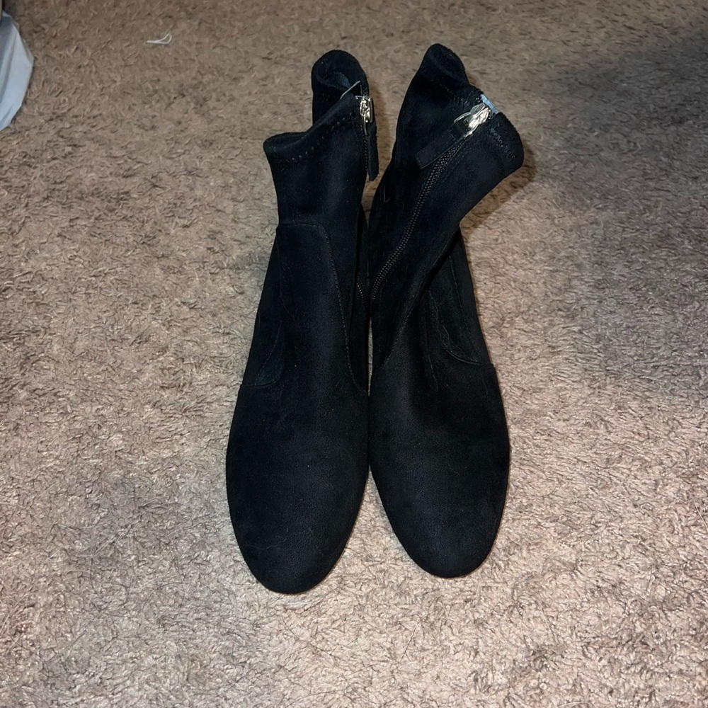 Aldo Black Ankle Booties